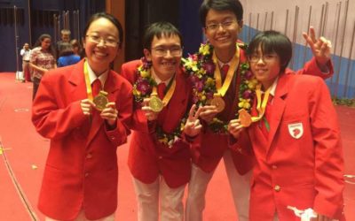 国际奥林匹克竞赛，新加坡学生12金13银5铜！各项竞赛中均有上佳表现！