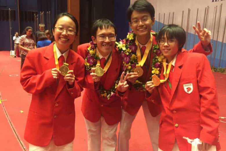 国际奥林匹克竞赛，新加坡学生12金13银5铜！各项竞赛中均有上佳表现！